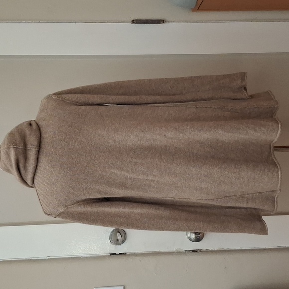 Vince Cozy Tan Women's Open Cardigan Sweater_1 - Picture 6 of 9